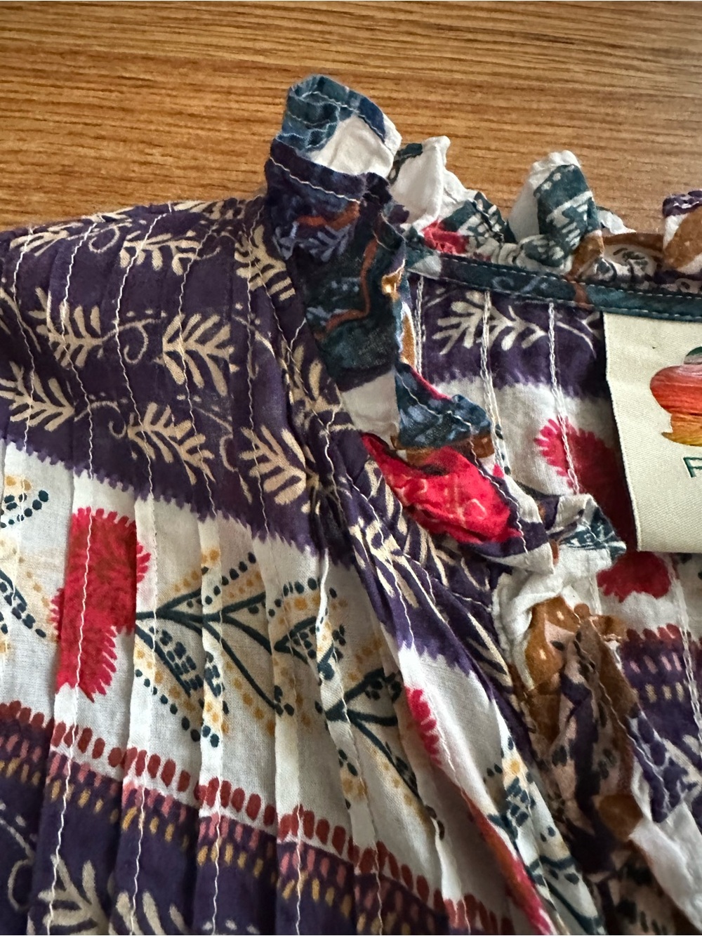 FARM Rio Button Up Blouse M - Picture 5 of 13